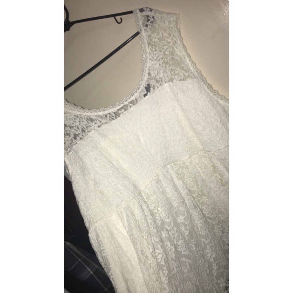White lace blouse